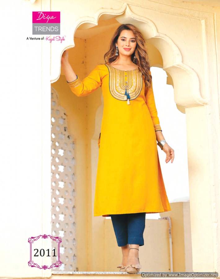 Casual Diaries 2 Heavy Ethnic Wear Rayon Embroidery Latest Kurti Collection